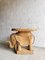 Table Basse Elephant Vintage en Rotin et Osier de Vivai Del Sud, Italie, 1960s 5