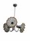 Murano Chandelier from Mazzega, 1970s, Image 1