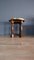 Antique Oak Smoking Table with Ornamental Brass Top, Germany, 1920s, Image 1