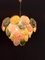 Vintage Murano Disc Chandelier with Alabaster Disc Glass from Mazzega, Venice, Italy, 1981 1