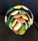 Vintage Murano Disc Chandelier with Alabaster Disc Glass from Mazzega, Venice, Italy, 1981 6