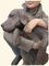 Handmade Ceramic - Man and Dog 6