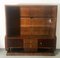 Art Deco Sideboard aus Nussholz, Palisander & Ahorn mit Original Glas, Italien, 1940er 8