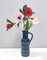 Vase Pichet Rimini Vintage en Céramique Bleue par A. Londi et F. Montelupo pour Bitossi, 1970s 2