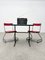 Aluminum Chairs with Matching Table by Cindy Crawford-Steiger for Embru, Set of 3 3