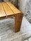 Square Pine Coffee Table, 1970s 29