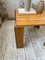 Square Pine Coffee Table, 1970s 6