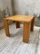 Square Pine Coffee Table, 1970s 23