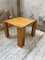 Square Pine Coffee Table, 1970s 21