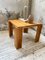 Square Pine Coffee Table, 1970s 15