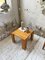 Square Pine Coffee Table, 1970s 9