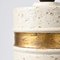 Tischlampe aus Keramik in Weiß & Gold von Aldo Londi für Bitossi, 1970er 13