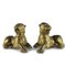 Stylophorous Lions in Gilded Bronze, 1500, Set of 2 5