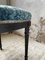 Silla Napoleon III de terciopelo azul, década de 1890, Imagen 36