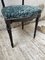 Silla Napoleon III de terciopelo azul, década de 1890, Imagen 21