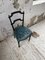 Silla Napoleon III de terciopelo azul, década de 1890, Imagen 11