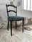 Silla Napoleon III de terciopelo azul, década de 1890, Imagen 12