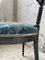 Silla Napoleon III de terciopelo azul, década de 1890, Imagen 29