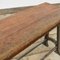 Small School Locker Room Storage Bench, 1950s, Image 4