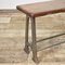 Small School Locker Room Storage Bench, 1950s, Image 5