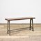 Small School Locker Room Storage Bench, 1950s, Image 1