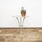 Antique French Metal Gueridon Garden Bistro Table, 1920s 1