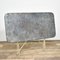 Large Antique French Metal Zinc Top Garden Bistro Table, 1920s 3