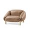 Flo Tan Leather Armchair by Lorenza Bozzoli, Image 2