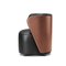 Spritz Black Leather Lounge Chair by Lorenza Bozzoli, Image 3