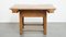 Square Antique Dining Table in Elm Wood 5