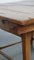 Square Antique Dining Table in Elm Wood 9