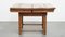 Square Antique Dining Table in Elm Wood 4