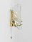 Brass and Murano Glass Petal Sconce Wall Light by J. T. Kalmar for Kalmar, 1970s, Image 2
