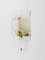 Brass and Murano Glass Petal Sconce Wall Light by J. T. Kalmar for Kalmar, 1970s, Image 12