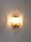 Brass and Murano Glass Petal Sconce Wall Light by J. T. Kalmar for Kalmar, 1970s, Image 10