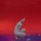 Gozo, Original Textured Acrylic Painted Surreal Landscape with Cat on Roman Sculpture, 2025, Acrylic 7
