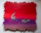 Gozo, Original Textured Acrylic Painted Surreal Landscape with Cat on Roman Sculpture, 2025, Acrylic, Image 2