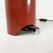Italian Modern Red Metal and Glass Table Lamps by Cini Boeri for Artemide, 1980s, Set of 2 17