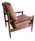 Fauteuils Scandinaves en Teck et Cuir de Magnus Olesen, Set de 2 10