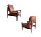 Fauteuils Scandinaves en Teck et Cuir de Magnus Olesen, Set de 2 2