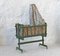 Mid-Century Puppen-Schaukelbett mit Baldachin, 1950er 5