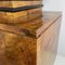 Aparador italiano Art Déco asimétrico de madera con vitrina de vidrio, años 20, Imagen 12