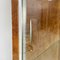 Aparador italiano Art Déco asimétrico de madera con vitrina de vidrio, años 20, Imagen 9