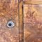 Aparador italiano Art Déco asimétrico de madera con vitrina de vidrio, años 20, Imagen 15