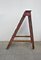 Industrial Wooden Archive Ladder, 1950s 4