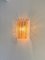 Mid-Century Italian Murano Glass Wall Sconce in Two Rows and Colors from Poliarte, 1970s, Image 6