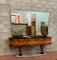 Sideboard mit Spiegel von Vittorio Dassi für Dassi Mobili Moderni, 1950er, 2er Set 2