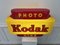 Cartel luminoso Kodak vintage, años 60, Imagen 1