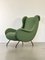 Set mit Sesseln im Stil von Marco Zanuso, 1950er 16