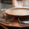 Lazy Susan Rotierendes Holztablett mit 8 Schalen aus Rauchglas, 1960er, 9 . Set 4